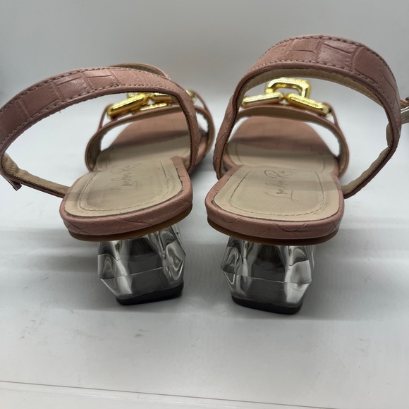 London Rag Women's Pink Ankle Strap Sandals size 9 - Picture 9 of 15